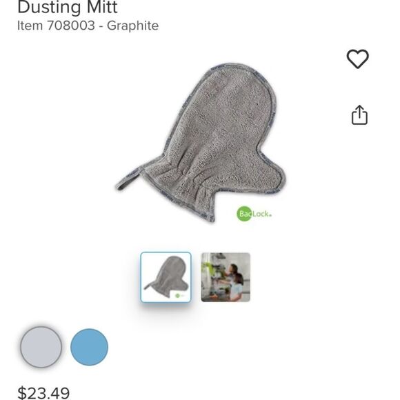 Norwex Dusting Mitt - Picture 3 of 6